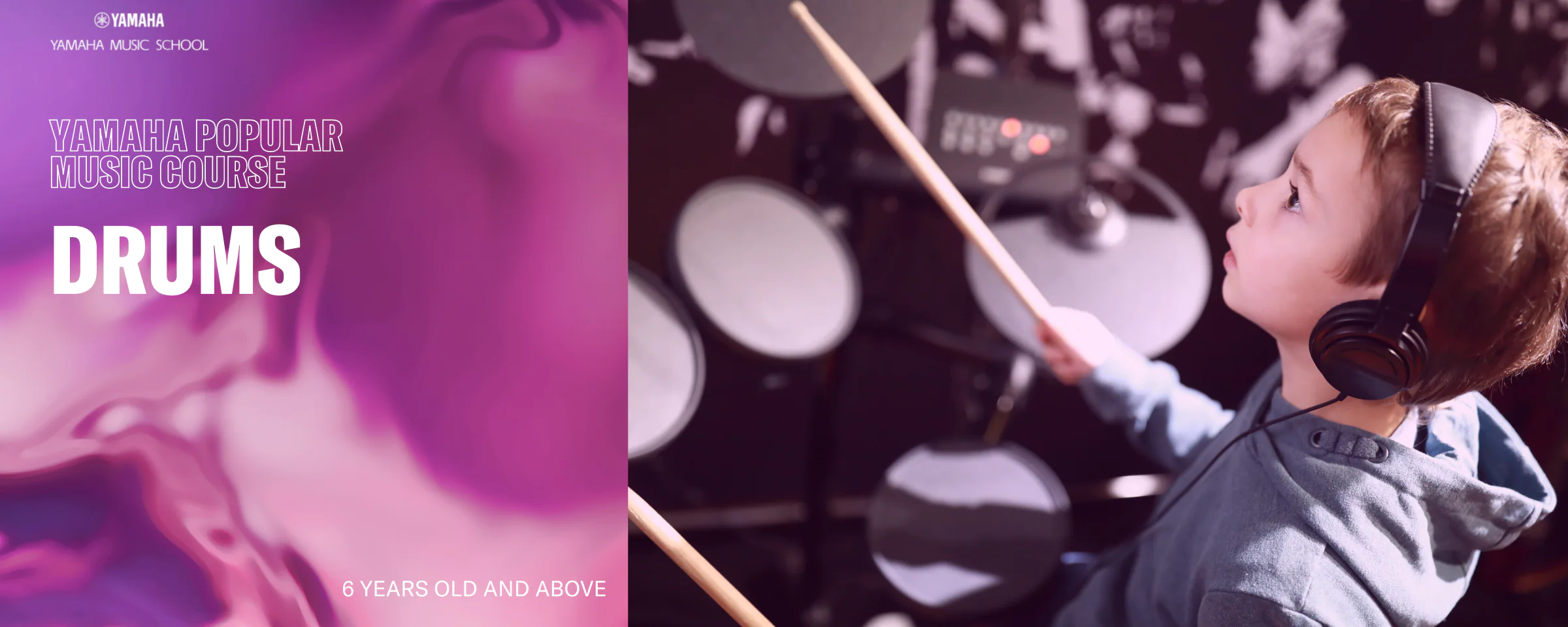 Curso de Batería Yamaha PMC